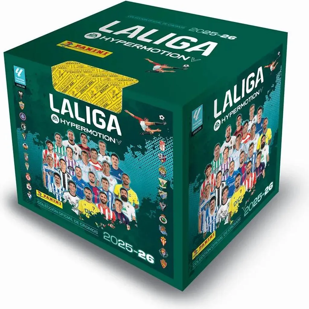 Boîte de cartes à collectionner Liga Hypermotion 25-26 Panini Football