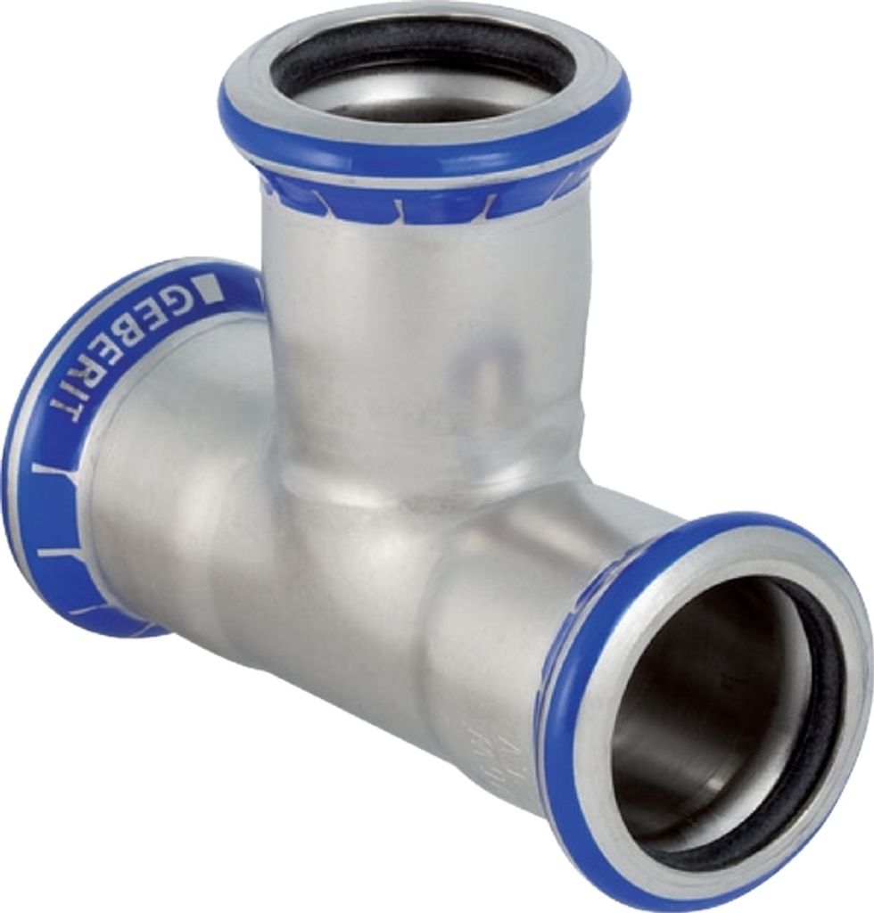 Geberit 31009 Mapress Edelstahl T-Stück egal