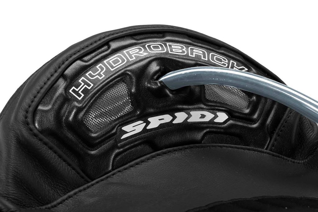 Spidi Track Wind Pro 1-Teiler Motorrad Lederkombi (Black/White,50)