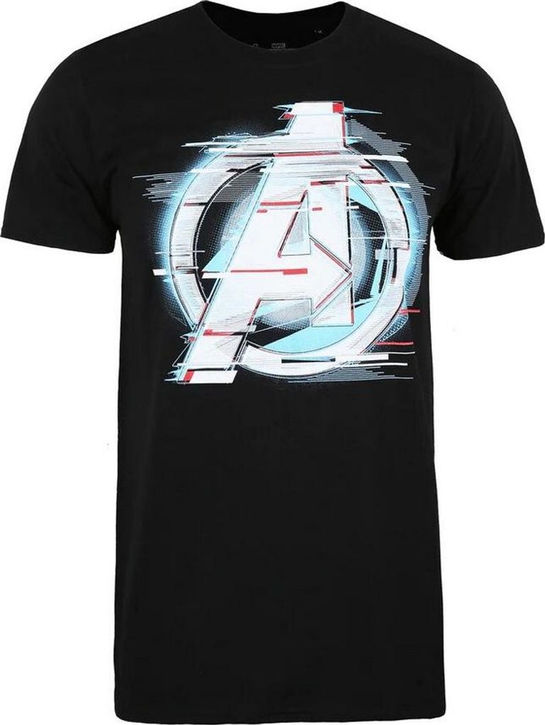 Avengers Endgame - "Quantum" T-Shirt für Herren TV1690 (XXL) (Schwarz)