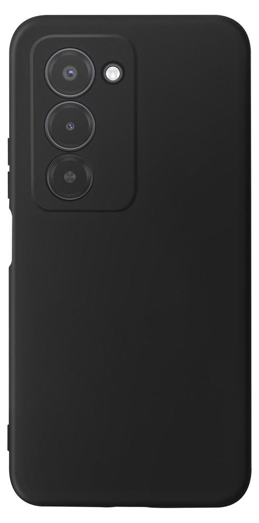Avizar, Hülle für Redmi 15 5G aus weichem Silikon mit Kameraschutz, Schwarz