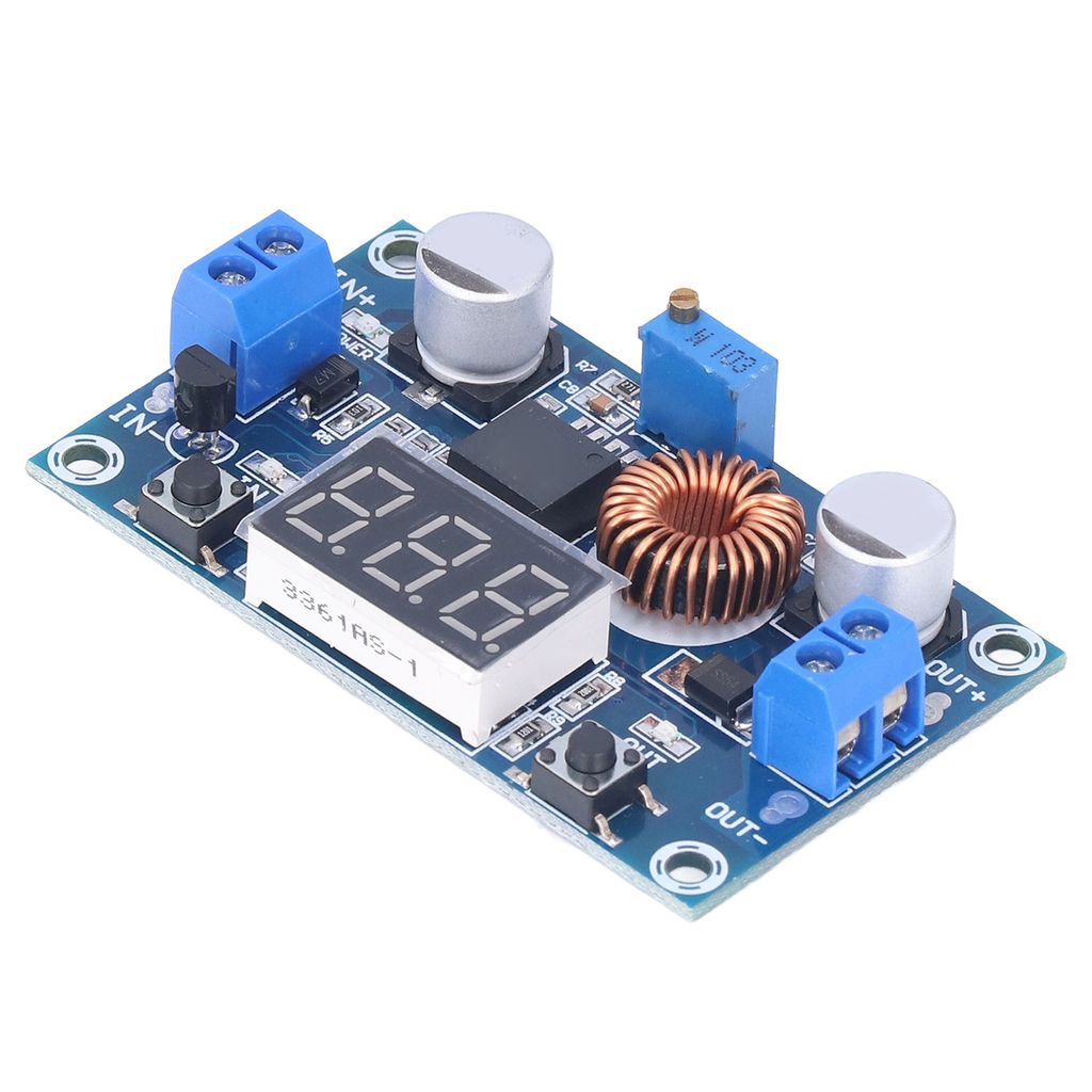 Buck Modul,Einstellbares Buck Modul,High Power Buck Board,Spannungsregler Modul,Spannungswandler Board,Buck Modul mit Spannungsanzeige