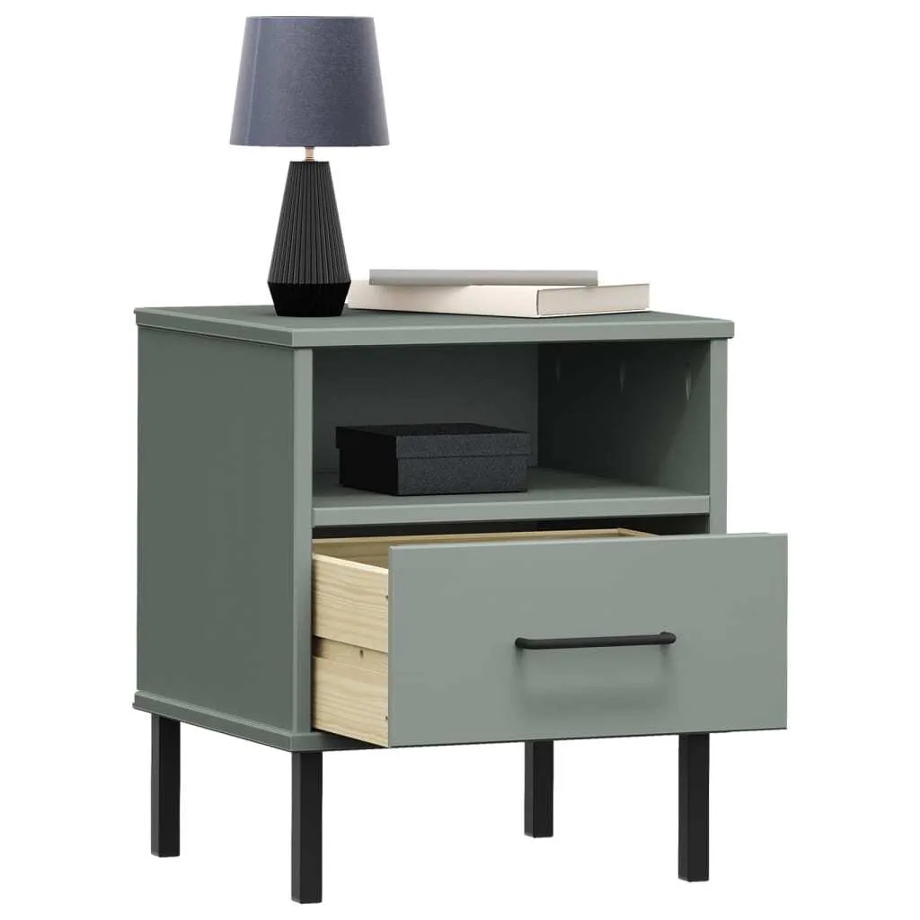Table de chevet compacte OSLO pour optimiser l'espace du lit - 3