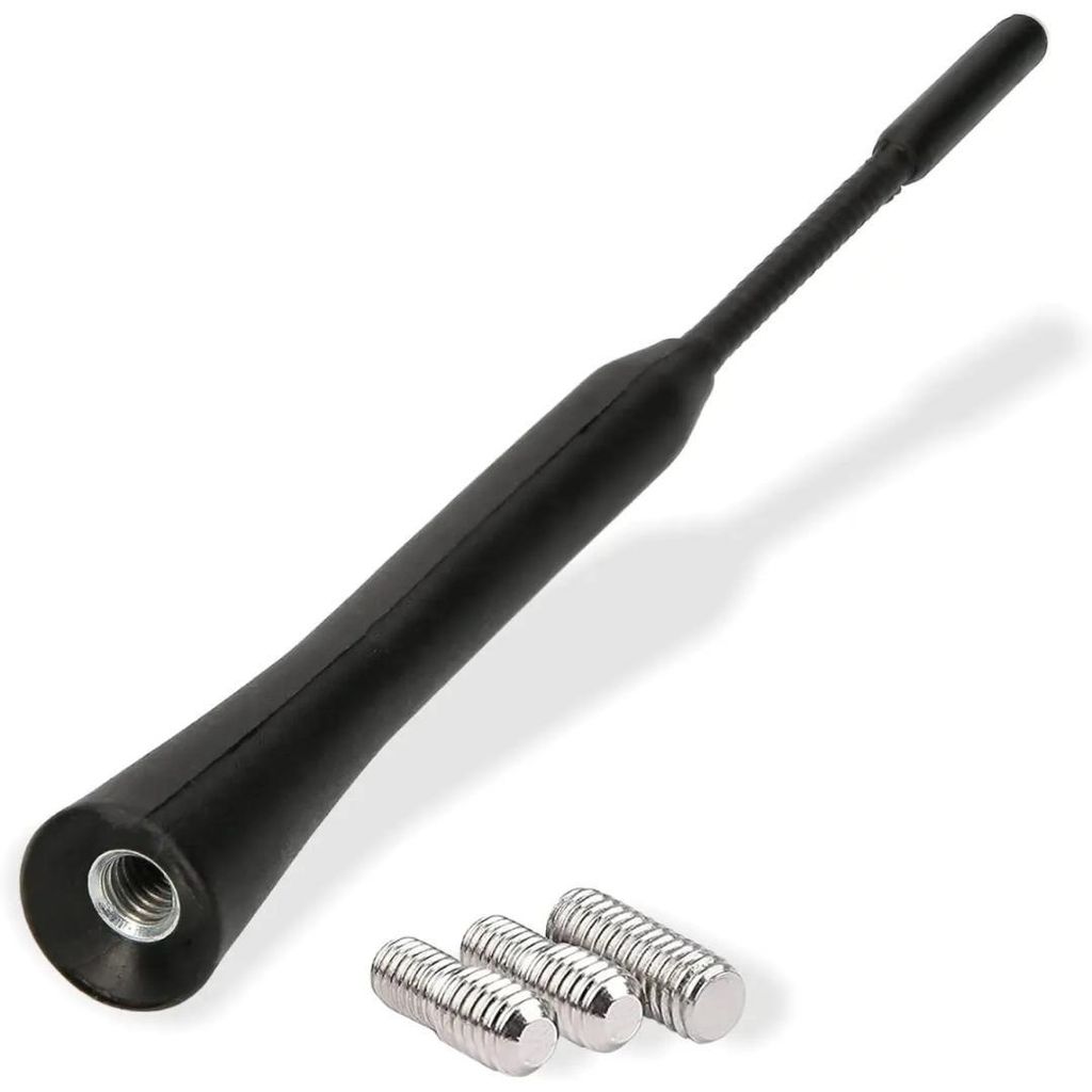 Audioproject A355 - Autoradio Autoantenne 17cm Antennen-Stab 16V KFZ Dach-Antenne M5 M6 Auto-Radio kompatibel für VW Golf 4 5 6 Passat Polo 6r 9n ...