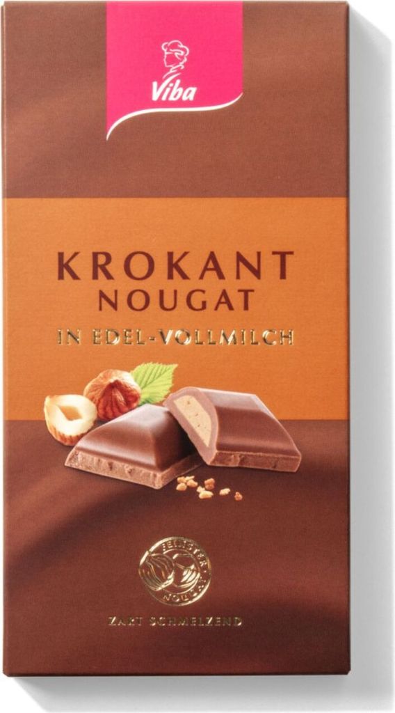 Viba Nougat-Tafelschokolade Krokant, 100g | Kaufland.de