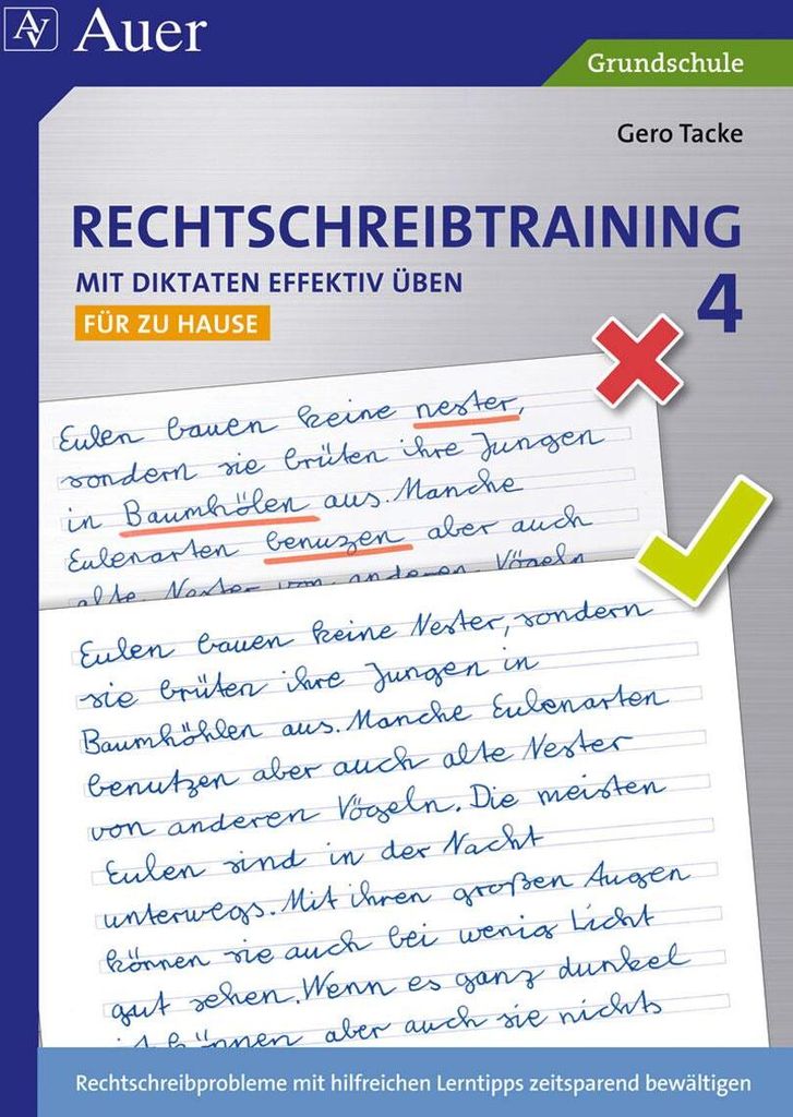 Rechtschreibtraining: Mit Diktaten effektiv üben 4