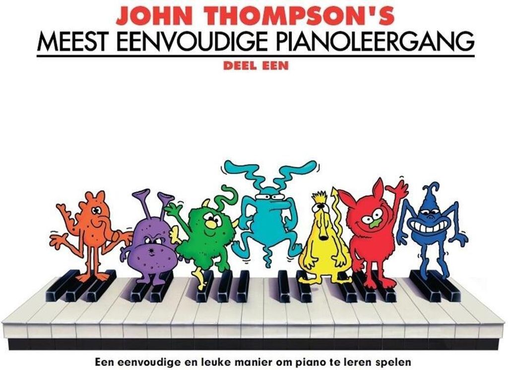 John Thompson's Meest Eenvoudige Pianoleergang 1