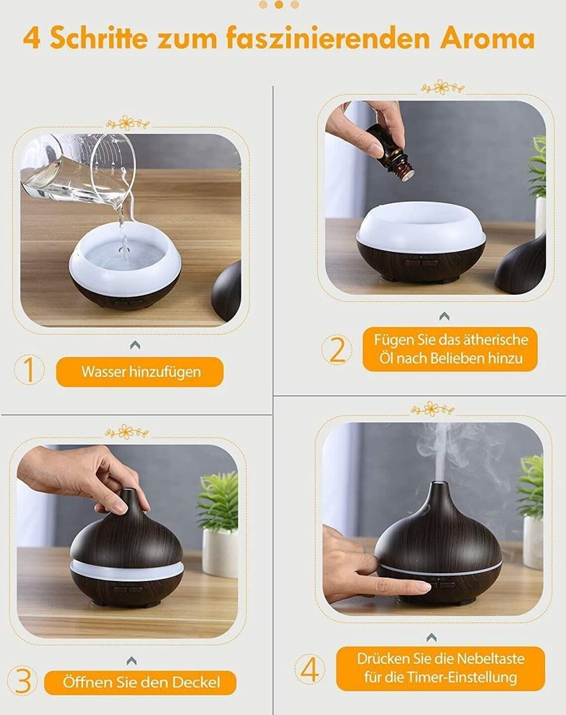 Diffuser Aroma Diffuser, 550ml, Aroma Produktbild 2
