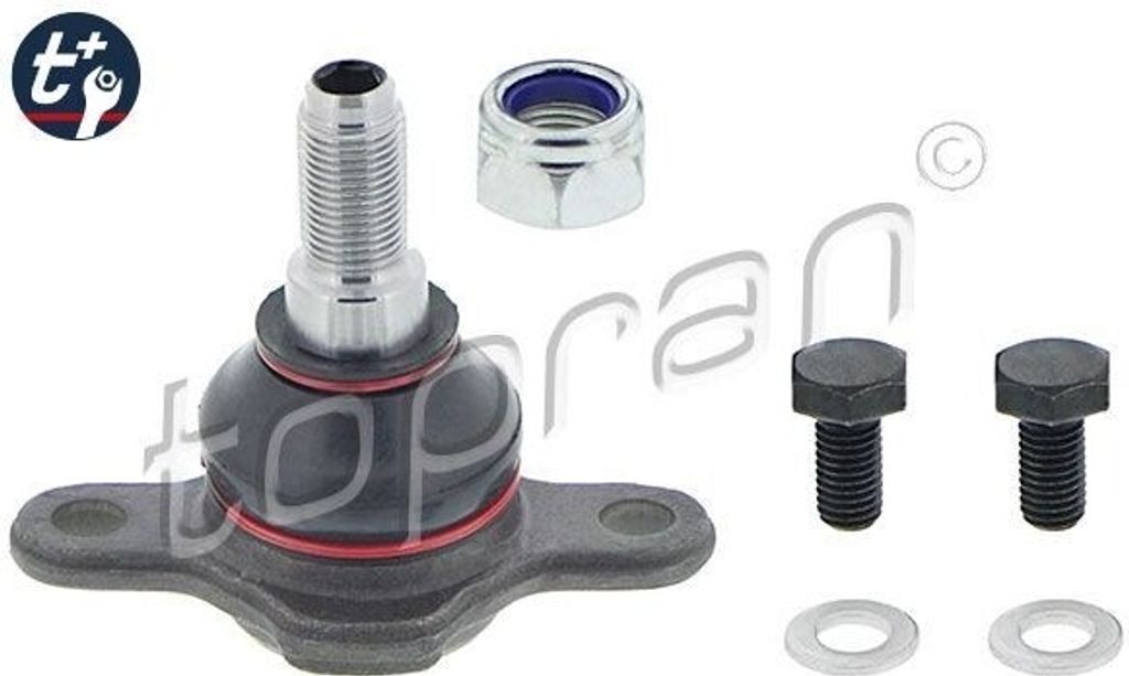 TOPRAN 104 064 - OE 701 407 361 Traggelenk, vorne unten für T4
