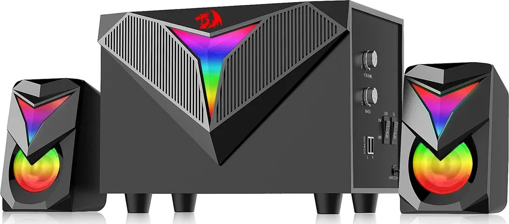 Haut-parleurs d'ordinateur Redragon GS700 : Fini le Son Faible de votre PC