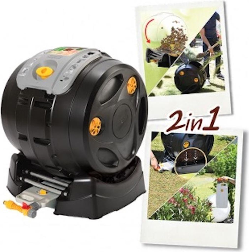 Compostiera rotante EasyMix 2 in 1 – tamburo rimovibile – Immagine del prodotto 
