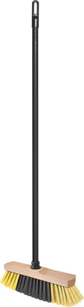 Smeták s holí Spokar, 5111/611, 28,5 cm, dřevěný, syntetická vlákna, dřevěná hůl 120 cm