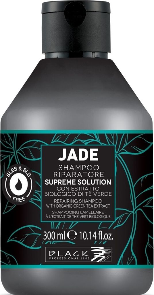 Black Professional Jade Repairing Shampoo 300ml Regenerierendes Shampoo mit Teebaumextrakt