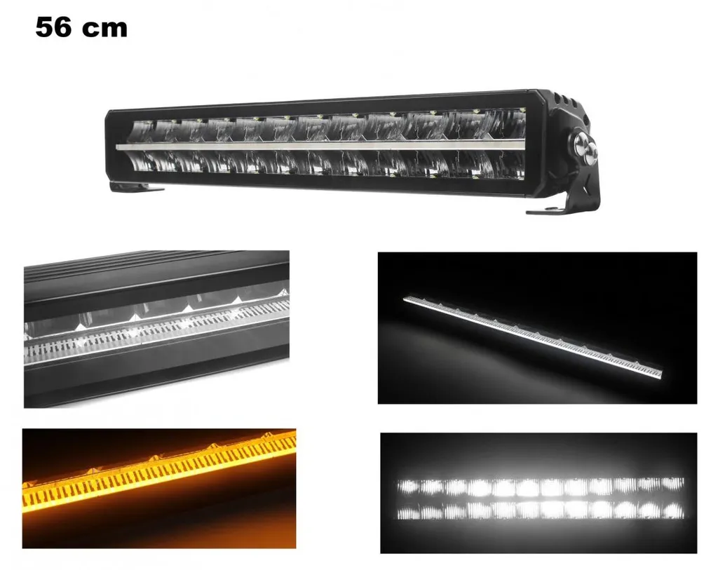 Barre LED Anti-Brouillard et Position 56cm Améliorez votre Visibilité