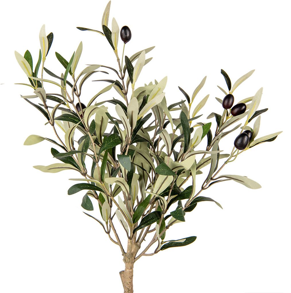 Clayre & Eef Knstlicher Olivenbaum 70 cm Grn Kunststoff