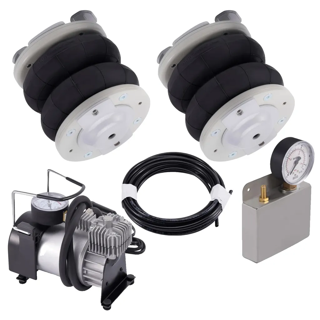 Kit suspension pneumatique 4000kg : corrigez l'affaissement du châssis