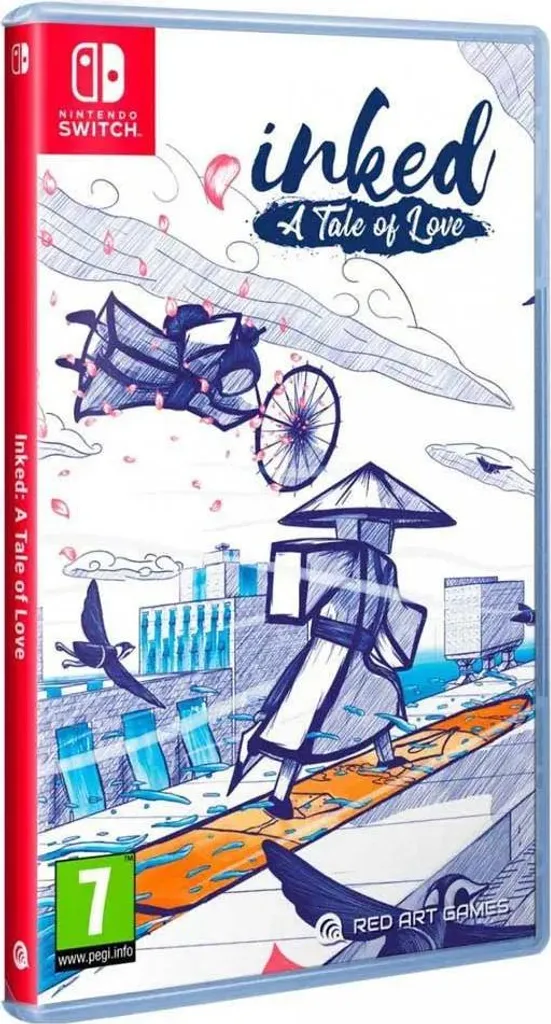 Inked sur Switch - Graphismes Dessinés à la Main et Puzzles Créatifs - 2