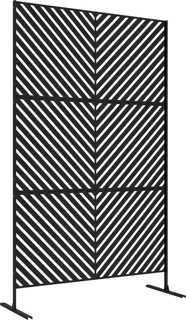 Outsunny Gartensichtschutz mit Ständer, 122 x 198cm Produktbild 