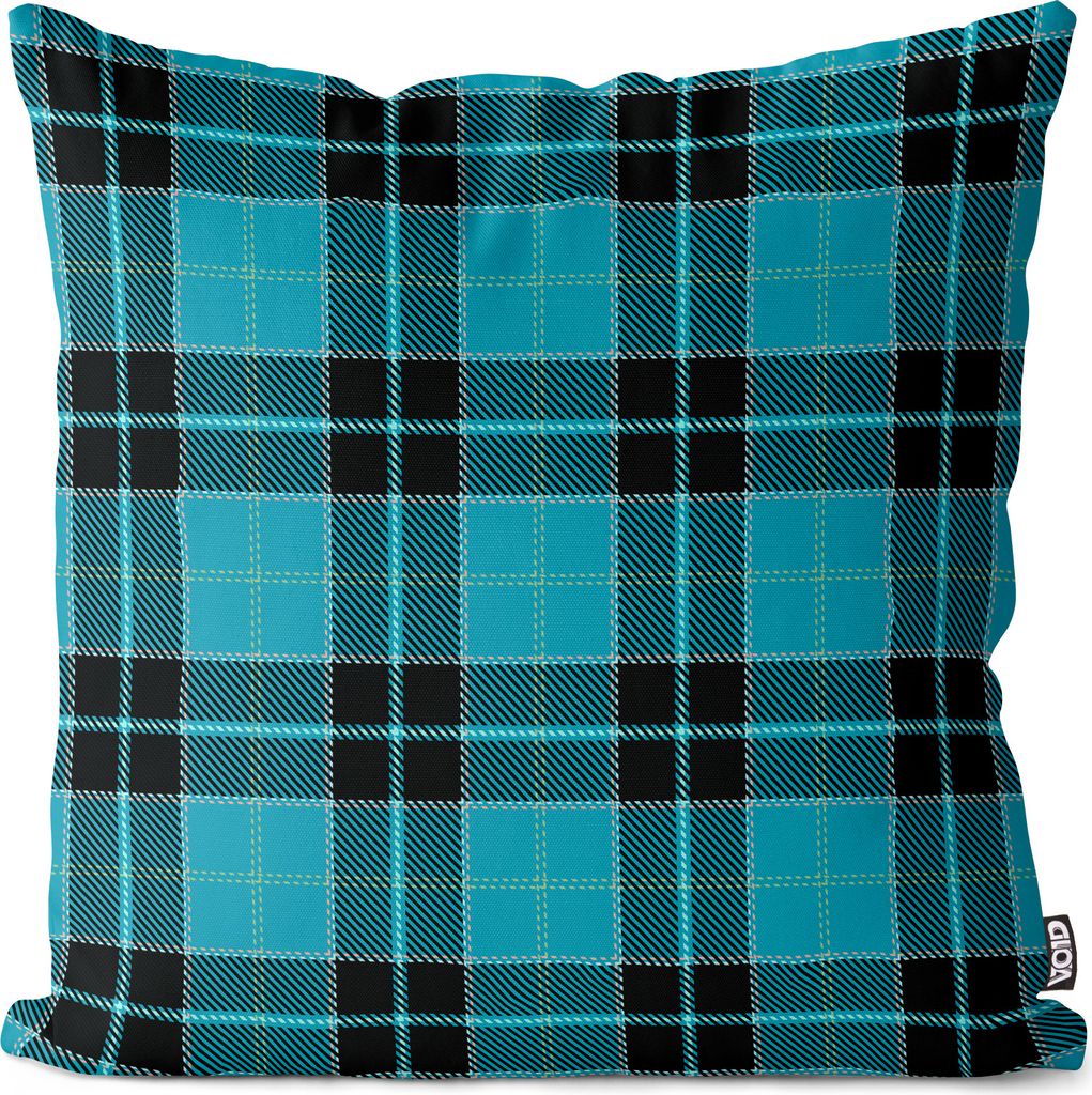 VOID Karo Schottenkaro Muster Couch Kissenbezug Kissenhülle Polyester wasserfest Outdoor Indoor