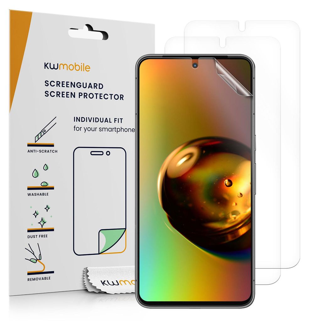 kwmobile 3x Displayschutzfolie kompatibel mit Google Pixel Produktbild 