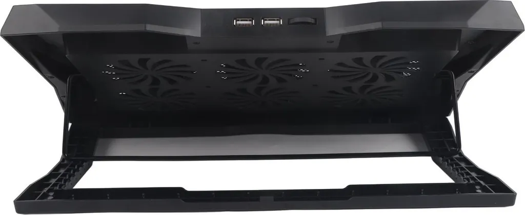 Support Ventilé pour Ordinateur Portable - Refroidisseur Ergonomique Noir