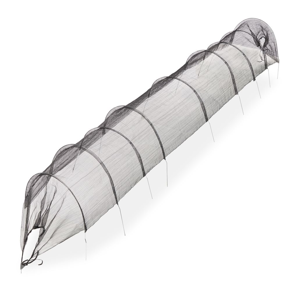 Filet tunnel pour plantes Relaxdays, 5 m, filet de Image du produit 