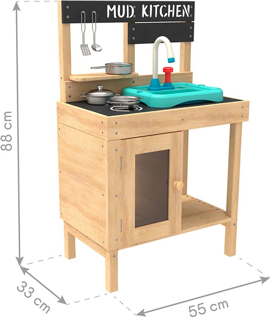 TP Toys Holz Matschküche Marienkäfer inkl. Waschbecken Produktbild 7