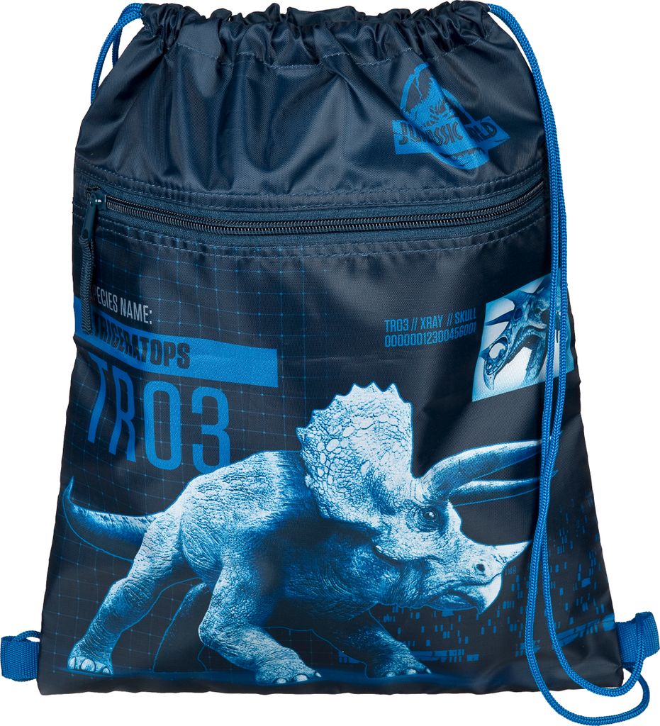 Undercover Jurassic World Gymbag mit einer vorderen Tasche Produktbild 