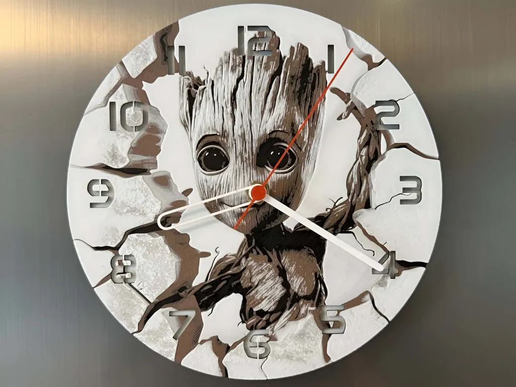 Statue Groot Kid Edition Ø 245mm - Objet de Décoration Grand Format