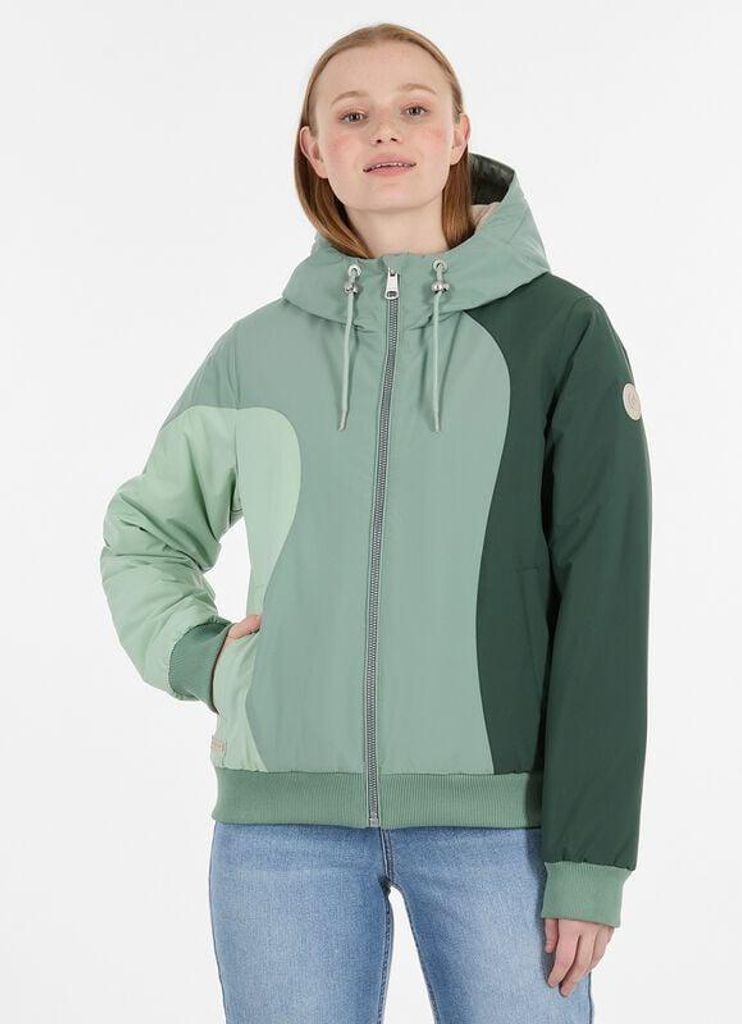 Ragwear Winterjacke Damen Oggie Block Warm grün S