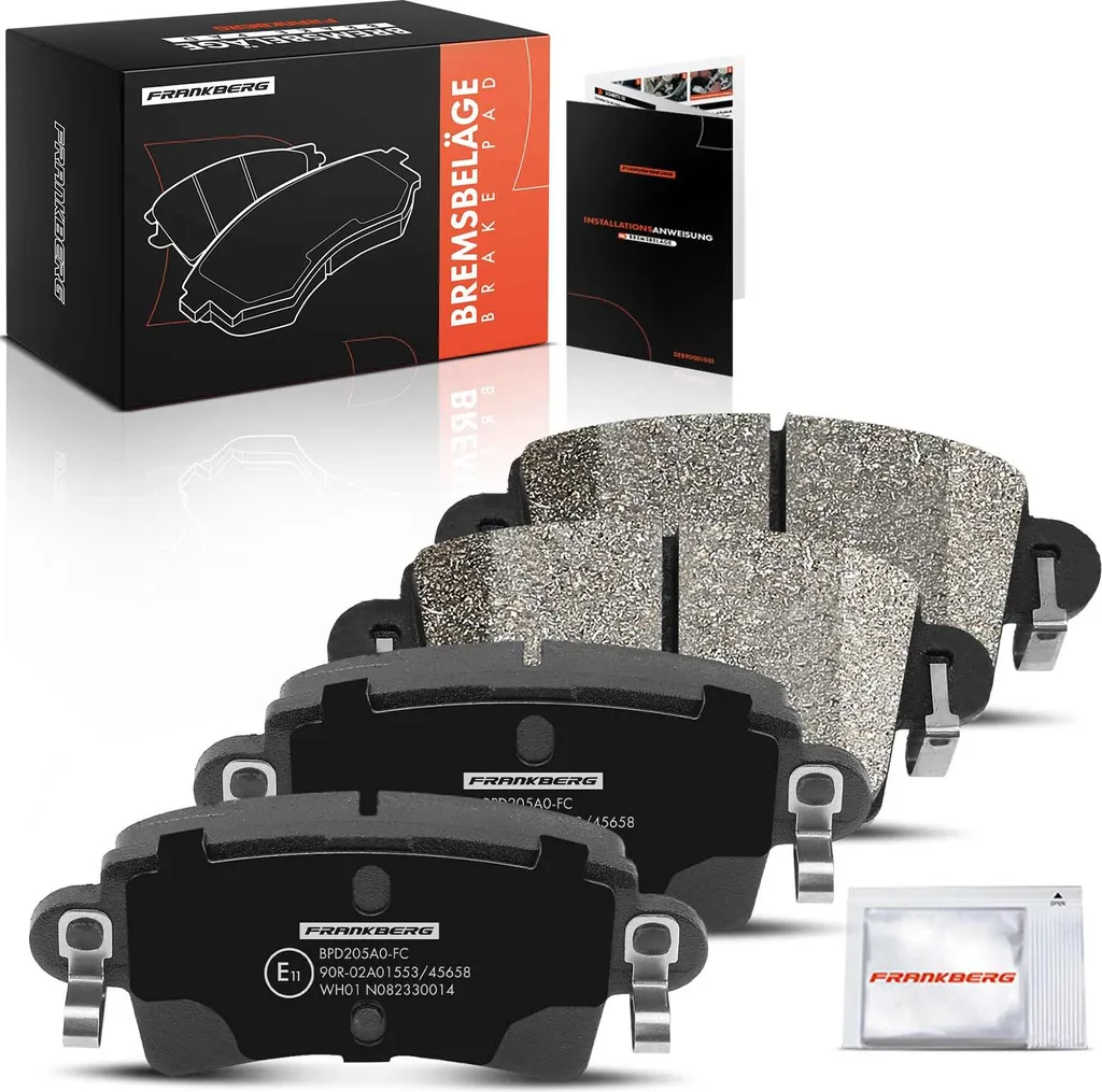 Plaquettes de frein Frankberg durables pour Renault Master II et Movano