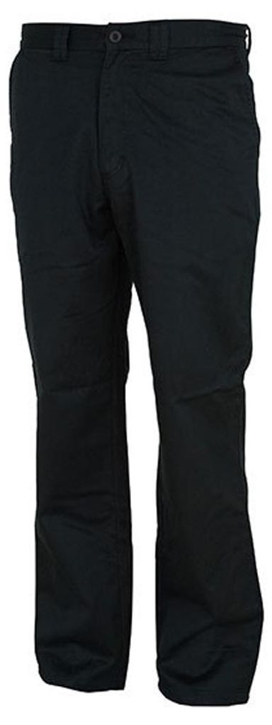 Carson Classic Casuals - "Classic" Chino für Herren LT6016 (36L) (Schwarz)