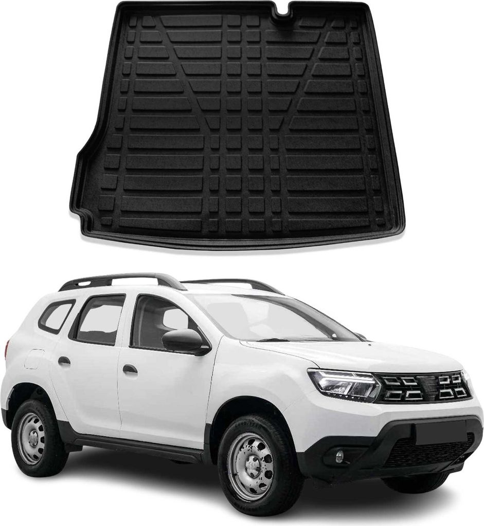 Bac de coffre pour Dacia Duster 2018-2024 Caoutchouc TPE Image du produit 