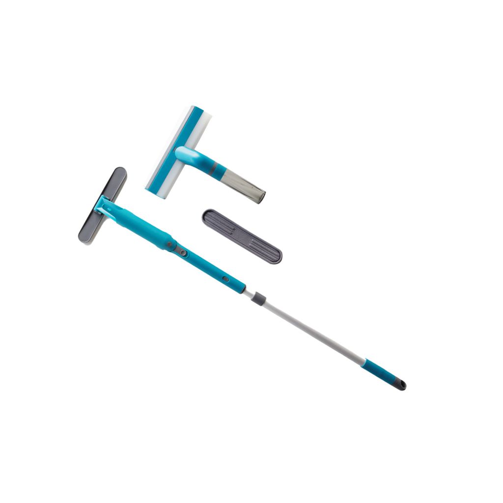 Livington Window Buddy - Fensterabzieher mit Auffangtank & Sprühflasche