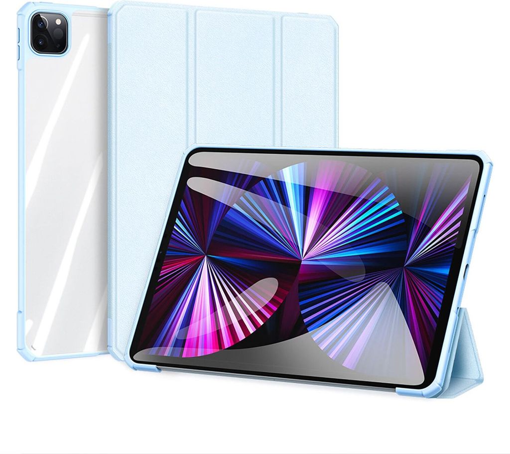 Dux Ducis Copa Hülle für iPad Pro 11 " 2020, iPad Pro 11 " 2018, iPad Pro 11 " 2021 Smart Case mit Ständer, Blau