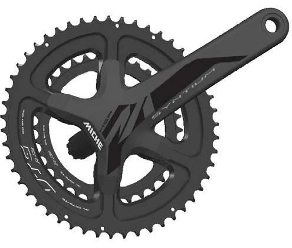 Pédalier Route Miche Syntium R12 HSP 172mm Idéal pour Cols et Plaine