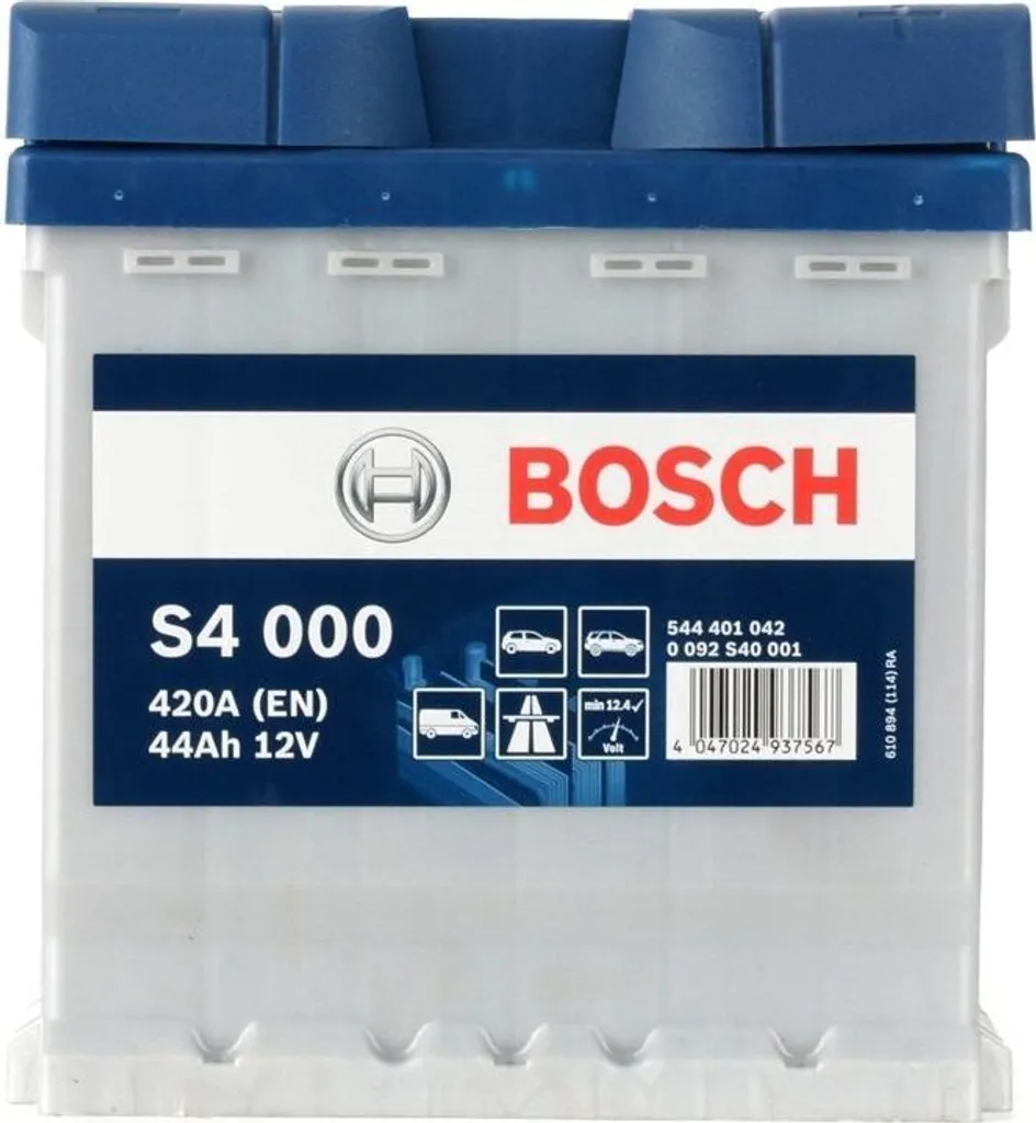 Batterie Bosch S4001 12V 44Ah 420A - OE 915 105 AB pour Citadine et Compacte