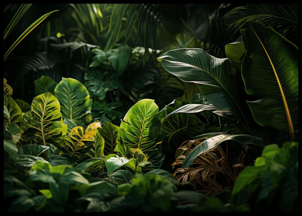 Plakat 84x59,5cm "Ruhige Ecke der Natur"