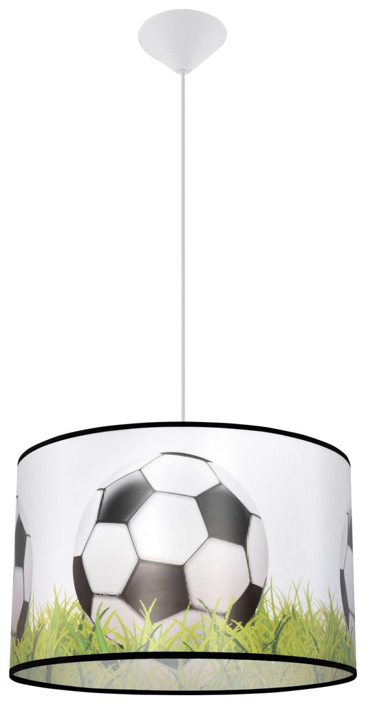 Pendelleuchte rund Ø 40 cm H: max. 82 cm Weiß Schwarz Grün E27 Modern Hängeleuchte