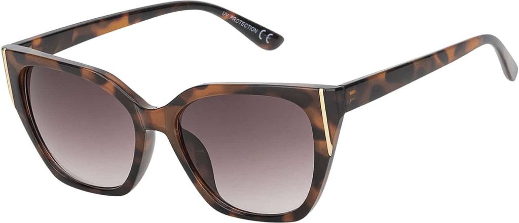 Damen Sonnenbrille Designer UVCE Protection Modern Urlaub Sommer Strand 30476 Leopard