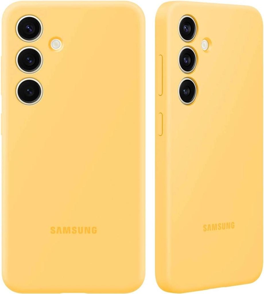 Samsung Silicone Cover Galaxy S24 - jaune Image du produit 