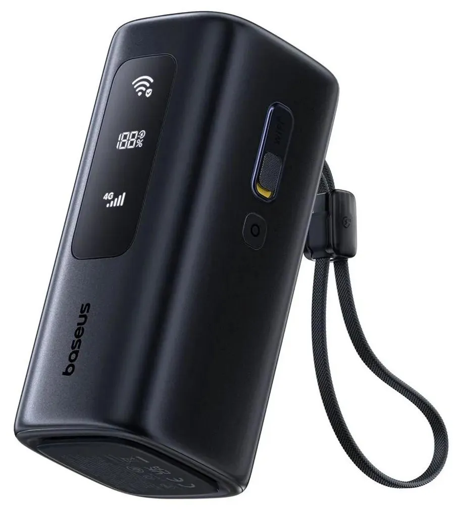 Routeur Wi-Fi portable avec Batterie de secours 20 000 mAh Baseus Bleu