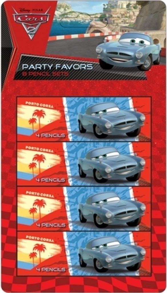8 Cars Stifte Sets