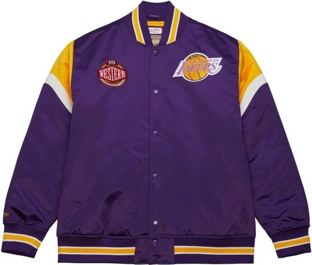 Mitchell & Ness Jacket OJBF5516-LALYYPPPPURP size large