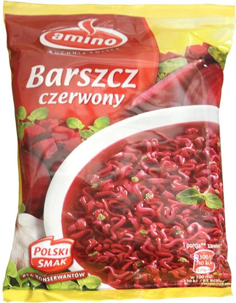 Amino Polnische Rote Bete Trockensuppe 66g Produktbild 