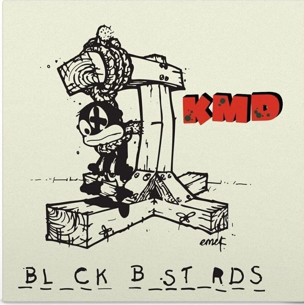 KMD - Bl_ck B_st_rds (Reissue) (Red Coloured) (2 LP)