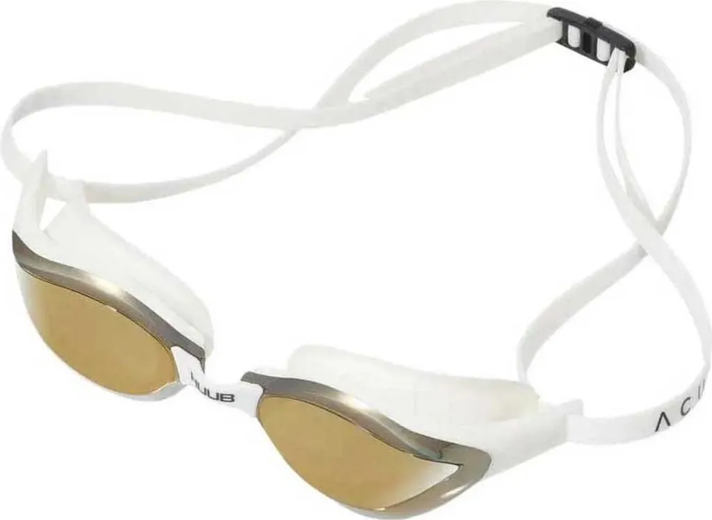Lunettes de Natation Huub Brownlee Acute Étanche et Miroir Blanc sans Buée