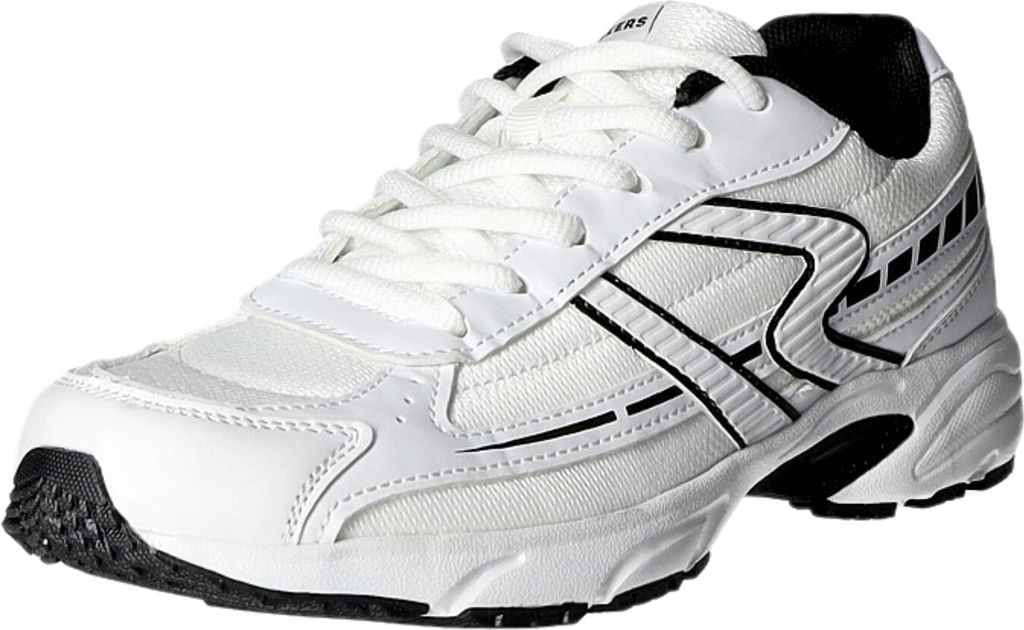 Sneakers Damen-Sneaker Weiß-Schwarz, Farbe:weiß, EU Größe:39