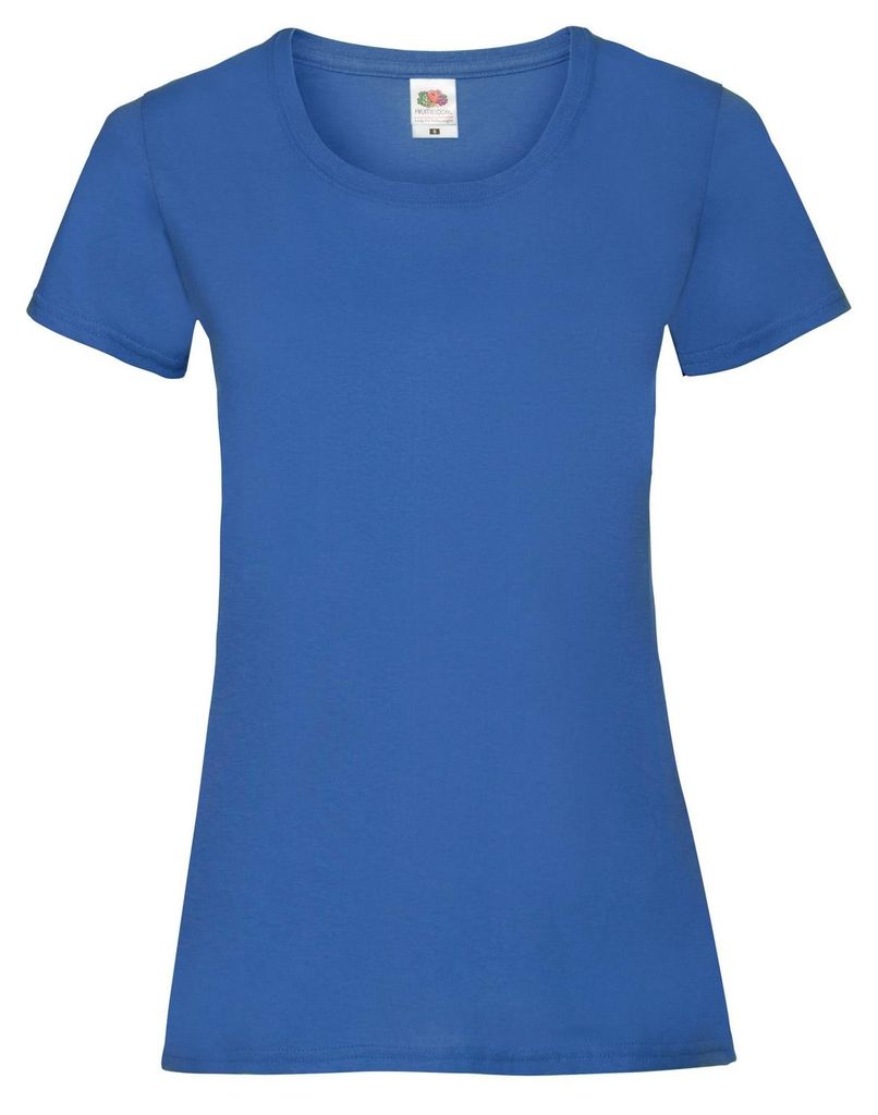 Fruit of the Loom - "Valueweight" T-Shirt für Damen LT2232 (L) (Königsblau)