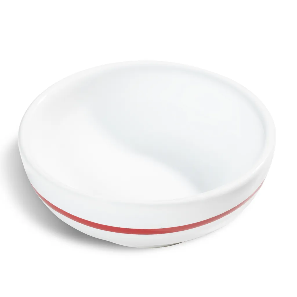 Ravier à Dip pour Apéritif Gmundner Keramik Rotgeflammt Format 9 cm